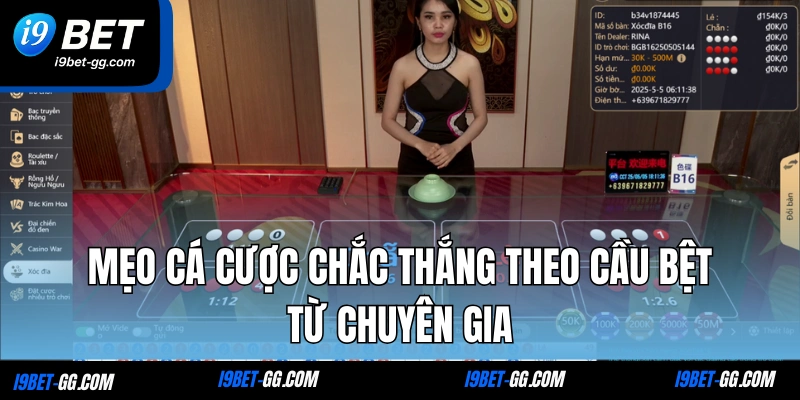 Mẹo cá cược chắc thắng theo cầu bệt từ chuyên gia